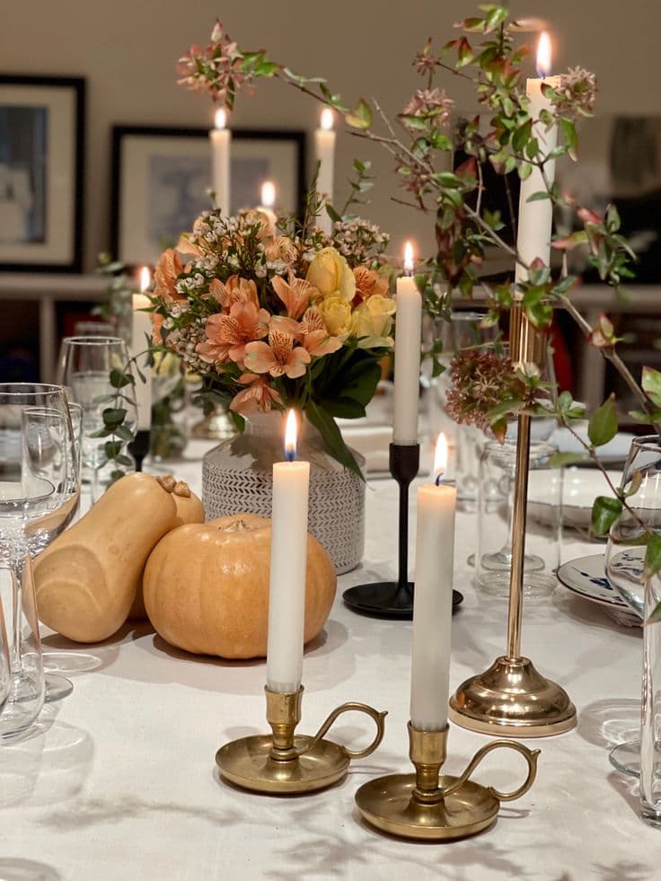 Fine dining table setting candles flowers luxury Malta restaurant — search: fine dining table setting candles flowers luxury restaurant Malta